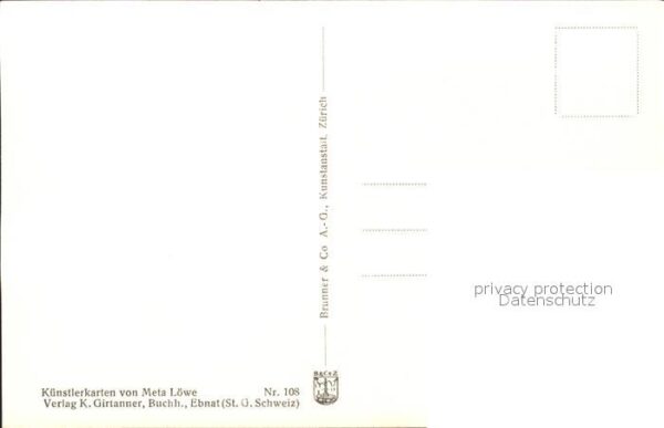 Loewe Meta In treuer Hut Nr. 108 Schutzengel Kinde – Bild 2