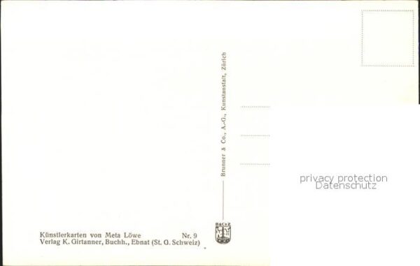 Loewe Meta Abendstille Nr. 9 Mutter Kind Katze See – Bild 2