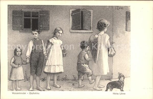 Loewe Meta Waisenkinder Nr. 38 Schutzengel Dackel