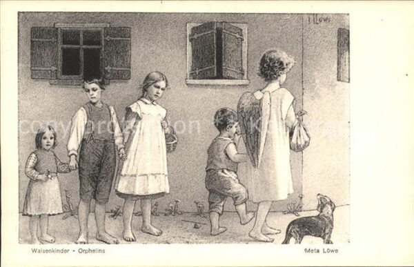 Loewe Meta Waisenkinder Nr. 38 Schutzengel Dackel