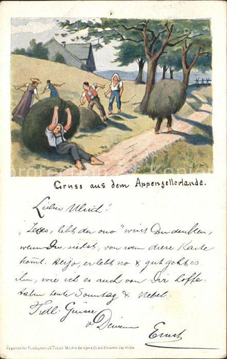 Tobler Viktor V.T. Nr. 1554 Appenzell Landwirtschaft