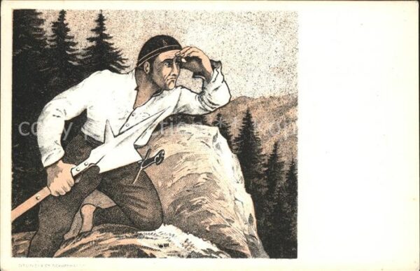 Tobler Viktor V.T. Festpostkarte 400. Jahrfeier Eintritt A