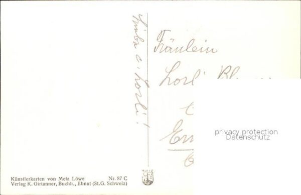 Loewe Meta Nr. 87 C Spindel Buch Kind Katze Gedich – Bild 2