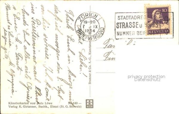 Loewe Meta Nr. 149 Kleine Blumen Kind – Bild 2