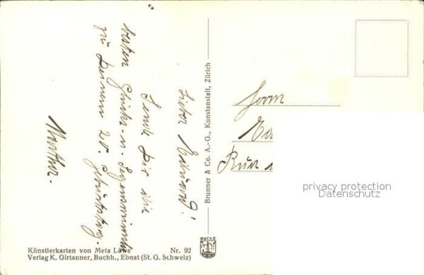 Loewe Meta Waldvögelein Nr. 92 Engel Reh Kind – Bild 2