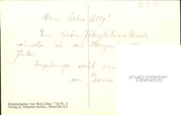 Loewe Meta Morgenlied Nr. 3 Kind Mandoline Engel V – Bild 2