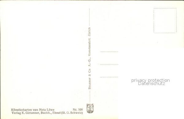 Loewe Meta In treuer Hut Nr. 108 Schutzengel Kinde – Bild 2