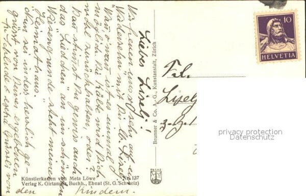 Loewe Meta Nr. 137 Wiesengrund Kinder Dackel – Bild 2