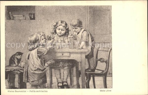 Loewe Meta Kleine Baumeister Nr. 146 Kinder Katze