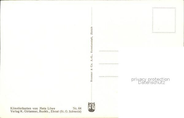 Loewe Meta Massliebchen Nr. 64 Kinder Vögel – Bild 2