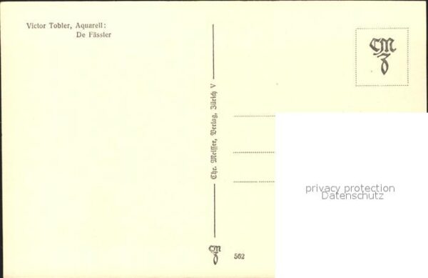 Tobler Viktor V.T. De Fässler Nr. 562 – Bild 2