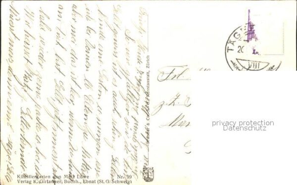 Loewe Meta Nr. 99 Kinder Lämpchen Gedicht – Bild 2