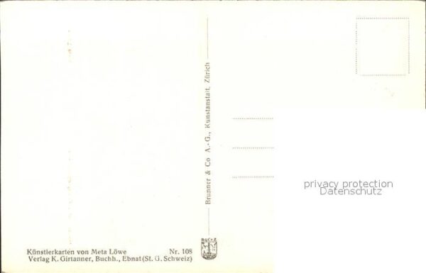 Loewe Meta In treuer Hut Nr. 108 Schutzengel Kinde – Bild 2