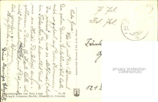 Loewe Meta Nr. 94 Kind Laterne Dunkelheit – Bild 2