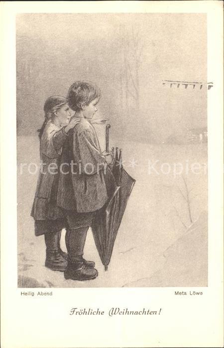 Loewe Meta Heilig Abend Nr. 72 Kinder Regenschirm