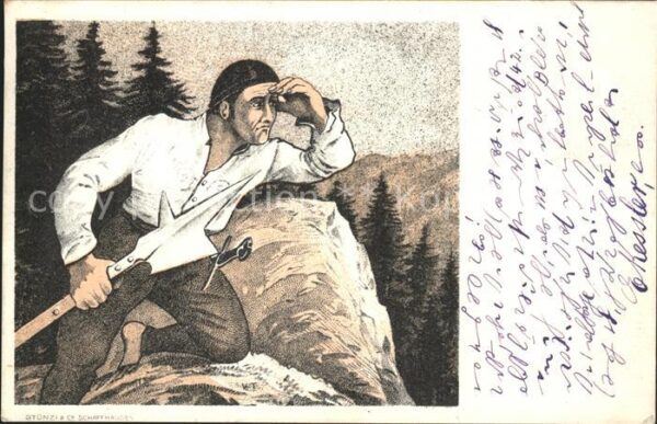 Tobler Viktor V.T. Festpostkarte 400. Jahrfeier Eintritt A