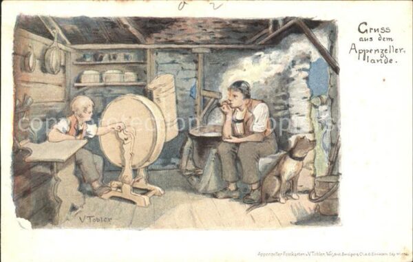 Tobler Viktor V.T. Appenzellerland Sennerei Hund