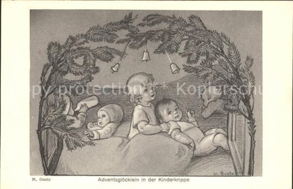 Goetz M. Adventsglöcklein in der Kinderkrippe Nr