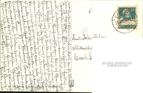 Goetz M. Nr. 178 Engel Harfe Gedicht – Bild 2