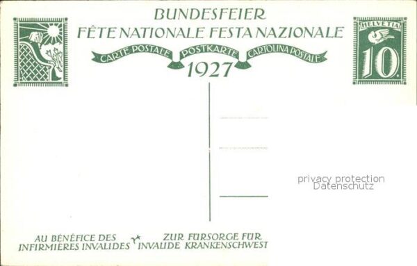 Liner Carl Kind Bundesfeier Schweiz Spendenkarte F – Bild 2