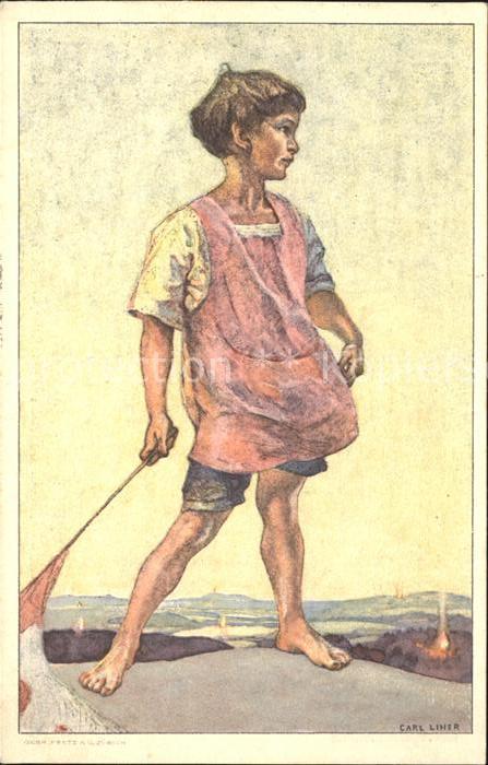 Liner Carl Kind Bundesfeier Schweiz Spendenkarte F