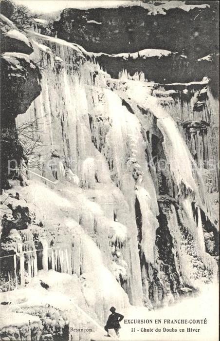 Helvetia Schweiz Excursion en Franche-Comté Chute du Dou