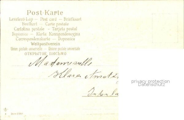 Poesie Gedicht Paar Baum ritzen Herz Litho – Bild 2
