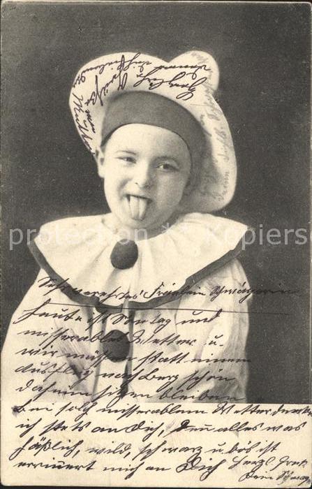 Kinder Child Enfants Faschingskostüm