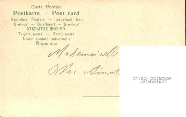 Blumengruesse Lilien Gedicht Litho – Bild 2