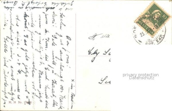 Kuenstlerkarte C.M. Schuster Sommermorgen Nr. 1130 B F – Bild 2