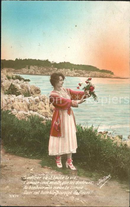 Foto Irisa Nr. 3371 Frau Rosen Gedicht