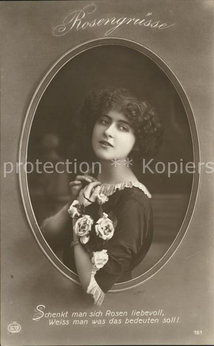 Foto SV Nr. 151 Frau Rosen Rosengrüsse