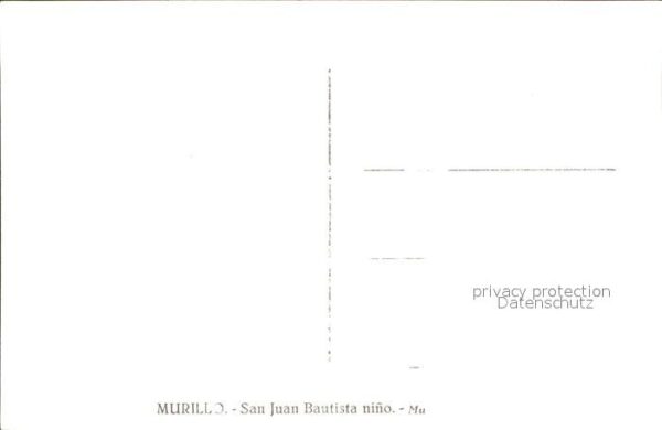 Kuenstlerkarte Murillo San Juan Bautista nino Schaf – Bild 2