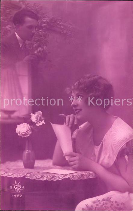 Foto SOL Nr. 3482 Frau Mann Rosen