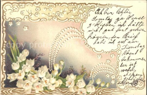 Maigloeckchen Litho