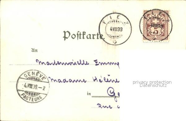 Blumen Primeln Litho – Bild 2