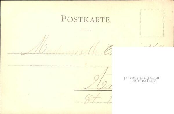 Kuenstlerkarte H. Rasch Frühlingszauber Frau Blumen – Bild 2