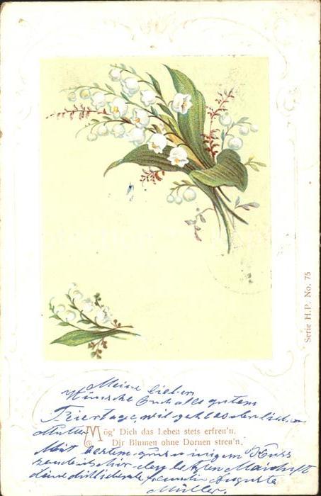 Maigloeckchen Gedicht Litho
