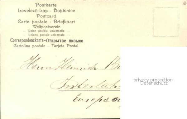 Gruss aus den Bergen Frau Tracht Gedicht Litho – Bild 2