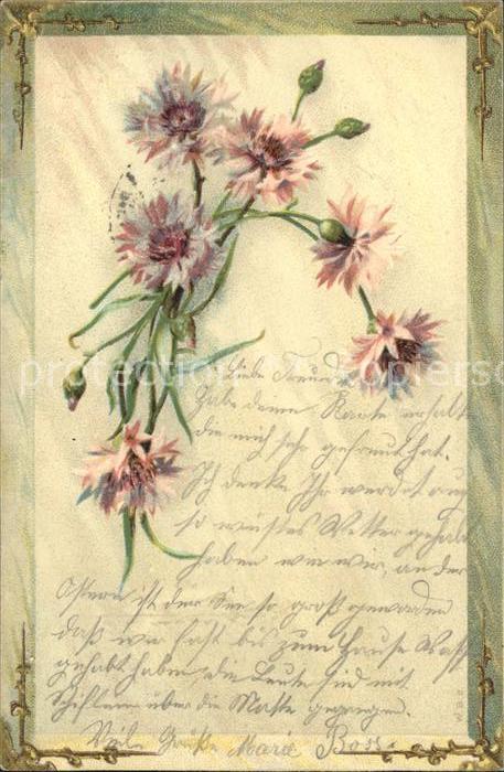 Blumen Litho