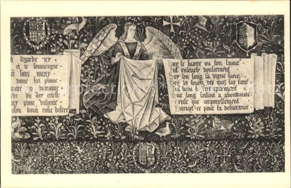 Tapisserie Tapete Wandteppich Musee Angers L'Ange au Suaire