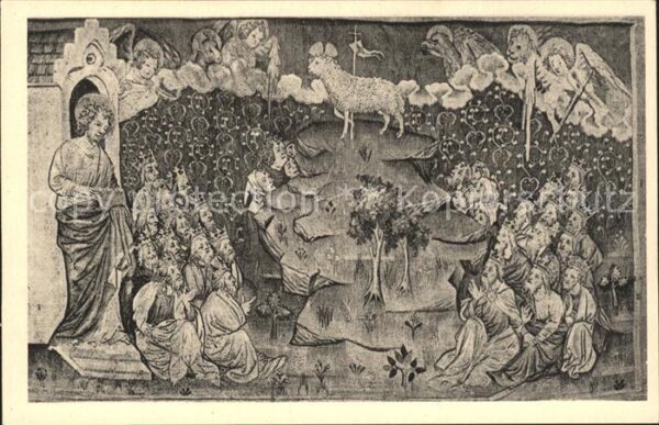 Tapisserie Tapete Wandteppich Musee Angers Apocalypse L'Agneau et les