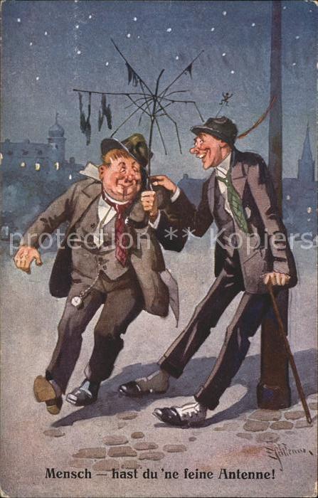 Schlemo E Humor Alkohol Krawatte Antenne Taschenu