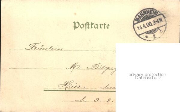 Ostern Easter Paques Maiglöckchen Osterei Litho – Bild 2