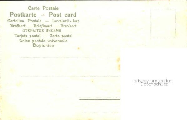 Blumen Frau Abschied Gedenke mein Litho – Bild 2