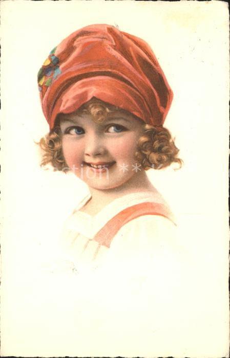 Kinder Child Enfants Mädchen Locken Mütze