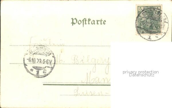 Poesie Gedicht Frau Hutmode Rosen Litho – Bild 2
