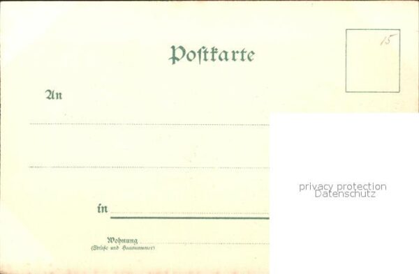 Trachten Mann Litho – Bild 2