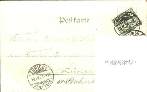 Edelweiss Alpenrosen Wassermühle Litho – Bild 2