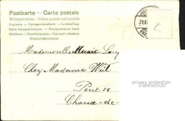 Rosen Vergissmeinnicht Litho – Bild 2